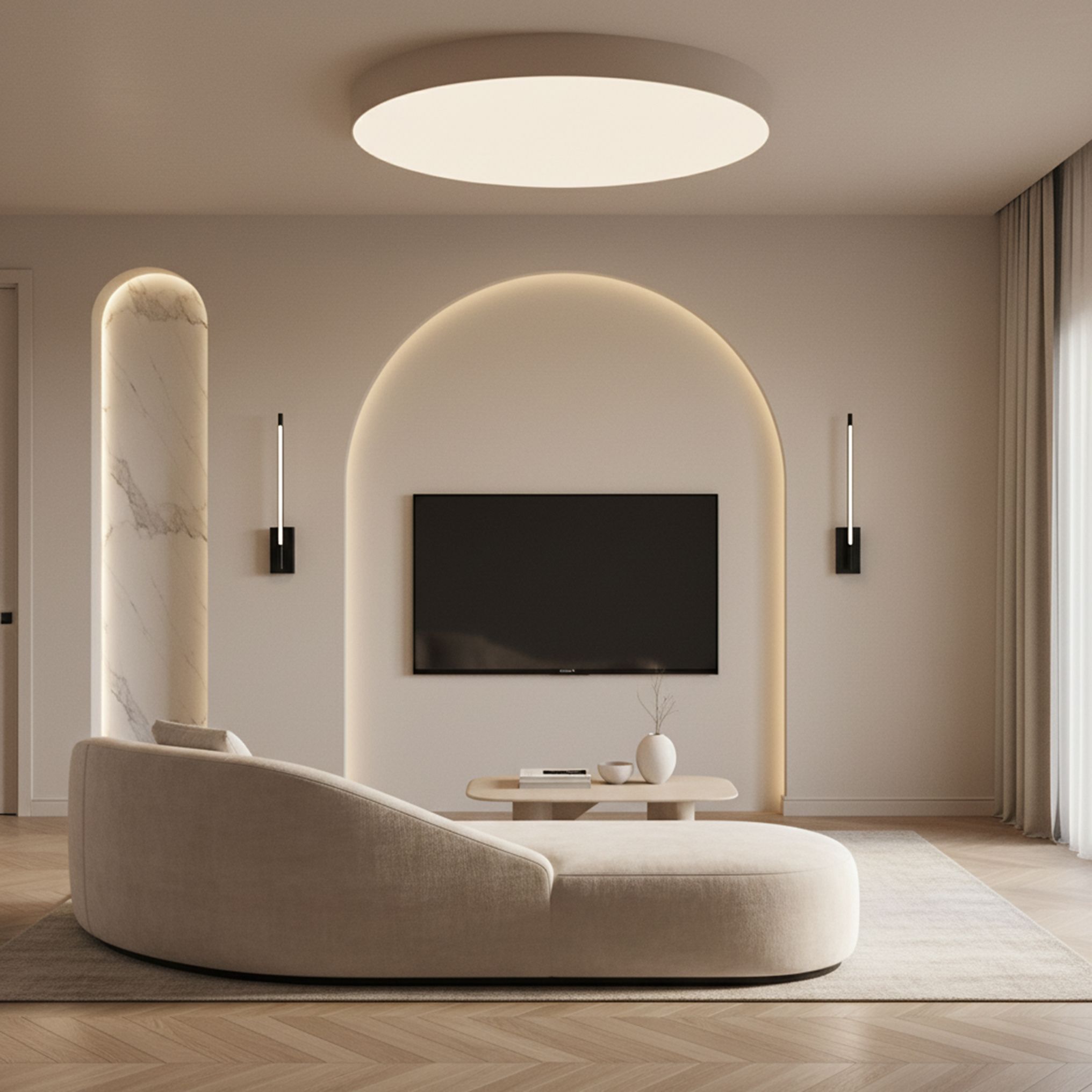 Висяща Таванна Лампа Toolight, Lhj057-Cp1, Бял, Златен 2